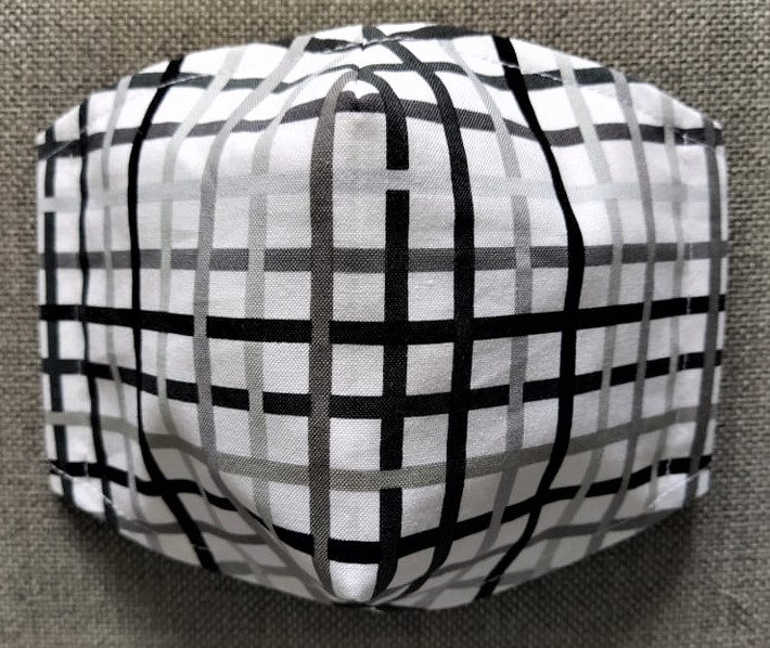 Rouška Designová Kostka