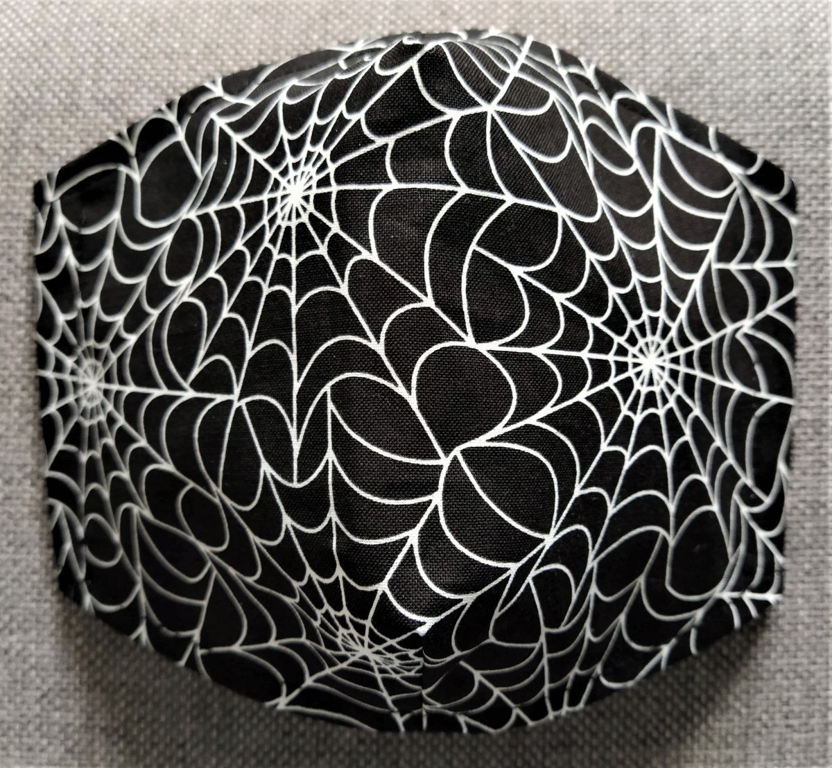 Rouška Designová Pavučina - svítící