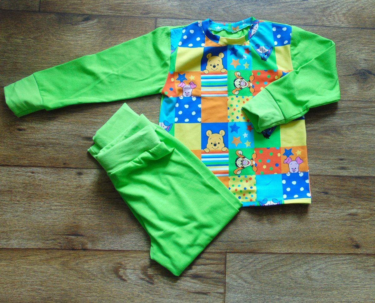 Dětské pyžamo - MEDVÍDEK PÚ (bavlna)