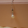Říční barokní perla na ocelovém řetízku