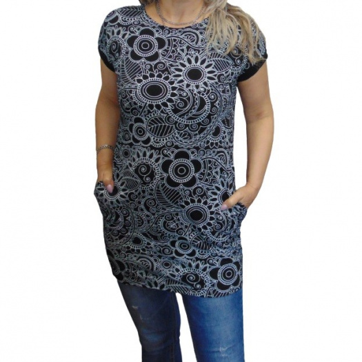 Tunika s kapsami - omalovánka S - XXXL