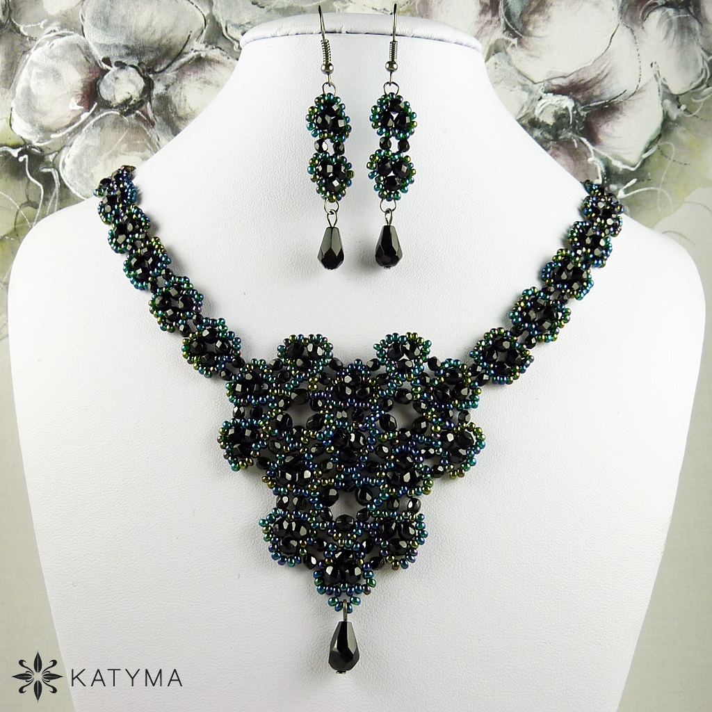 Souprava večerní krajka 3