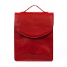 Kožený batoh MZ 37 - červený