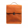 Kožený batoh K B2 - oranžový