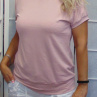 Dámská tričko - pudrově růžová (viskóza) AKČNÍ CENA DO 31.1.