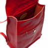 Kožený batoh M 37 - červený