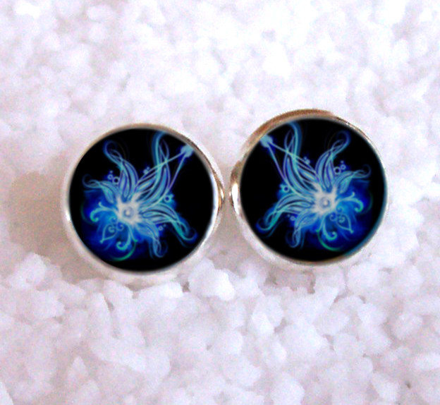 Náušnice z pryskyřice