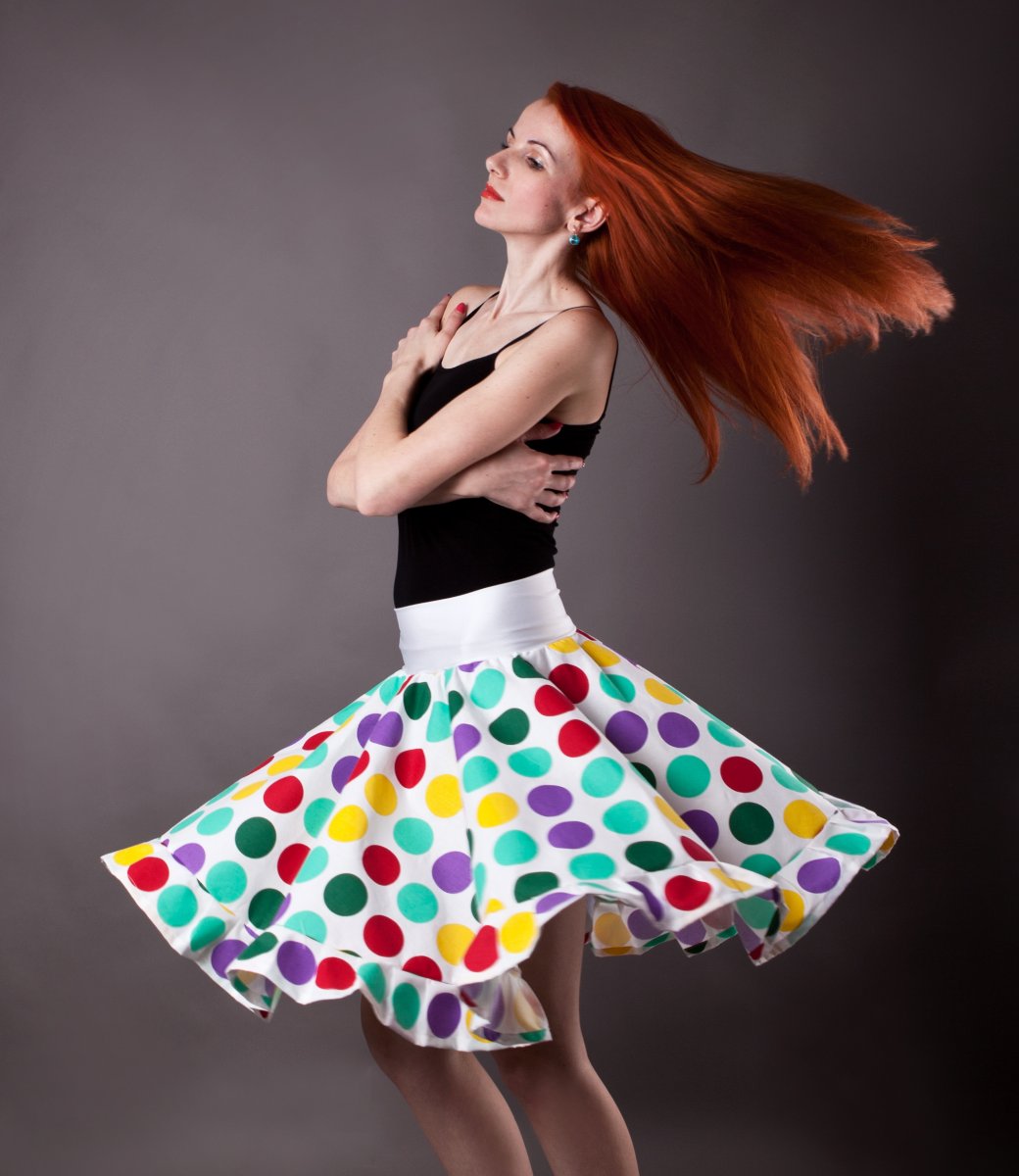 *Kolová s velkými puntíky*