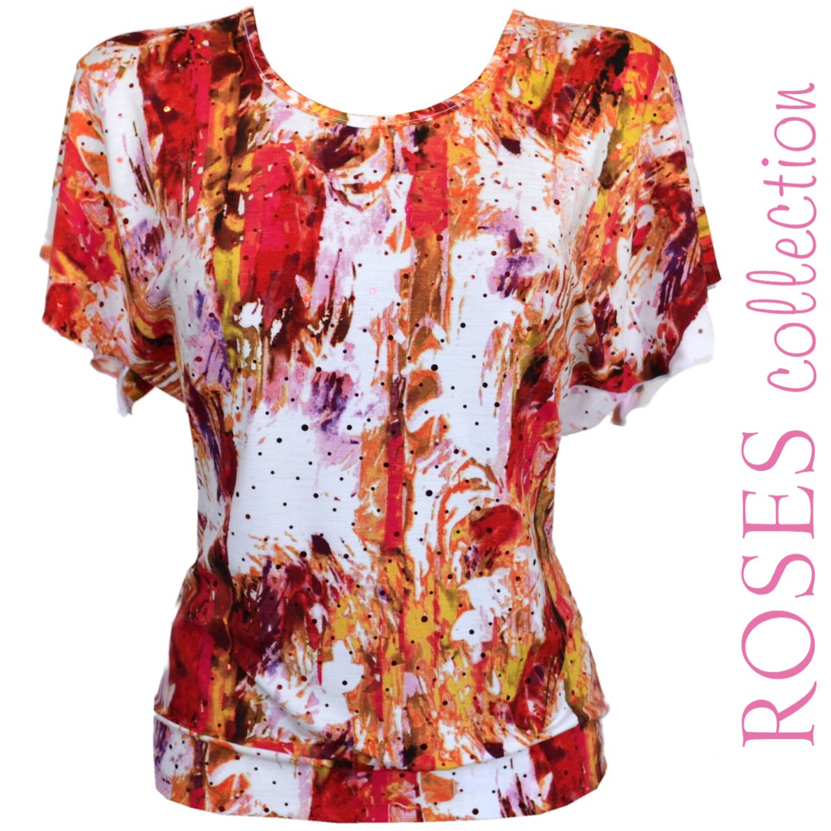 Slavnostní halenka LEONNA červená