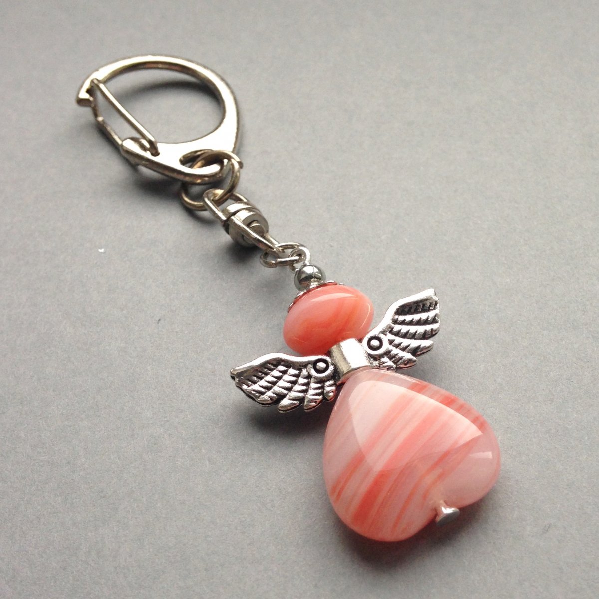 Anděl lososový srdíčkový