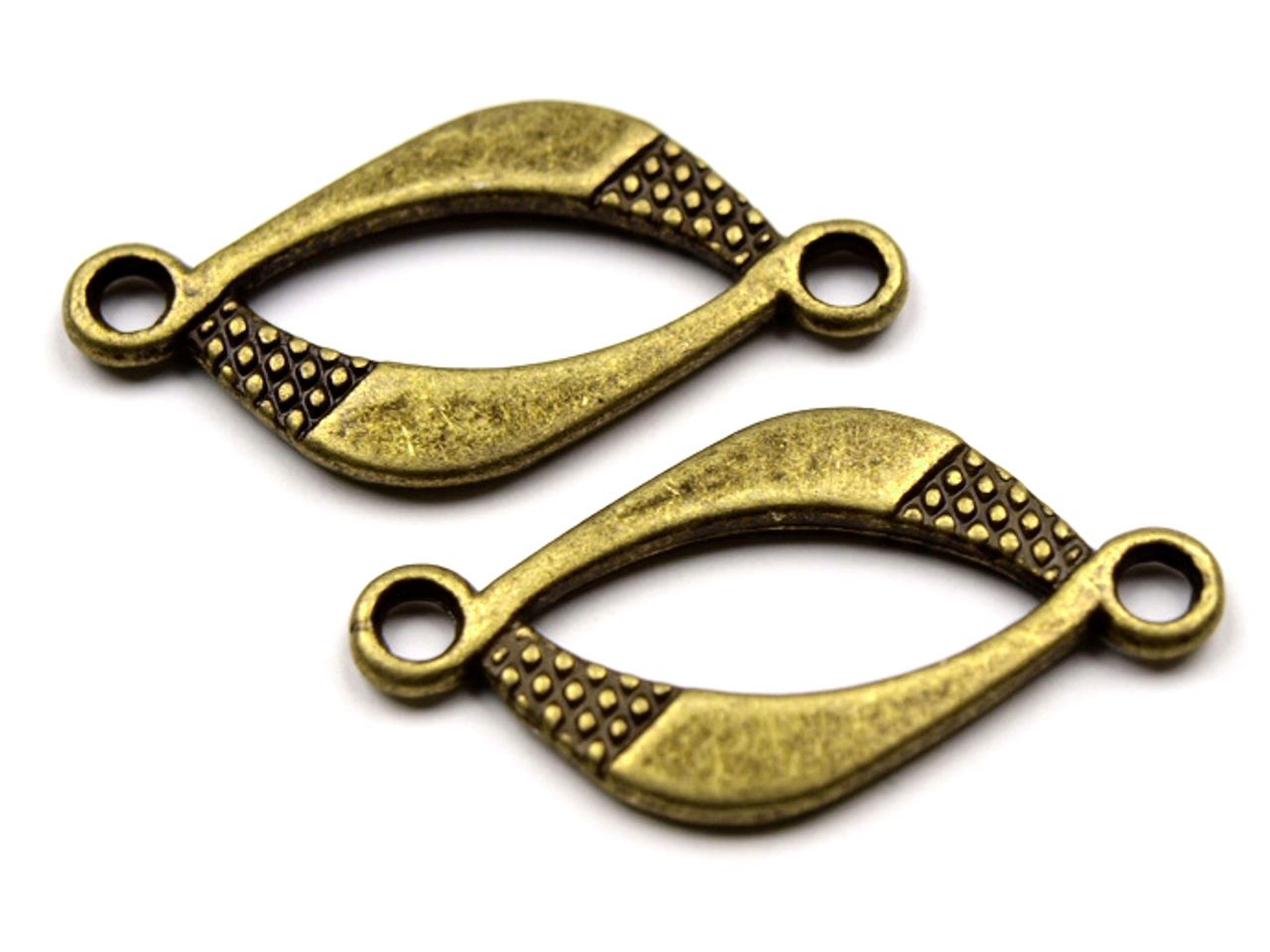 Spojovací díl 13x25 - 2 ks -staromosazný