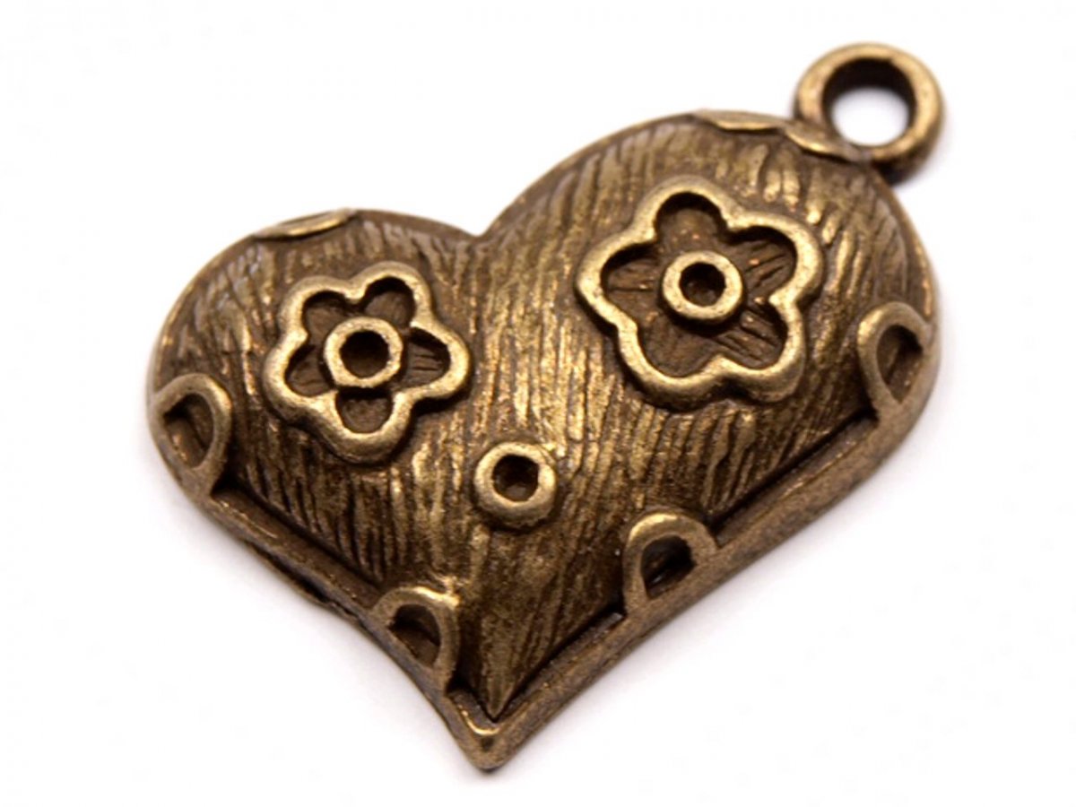 Přívěsek SRDCE vypouklé