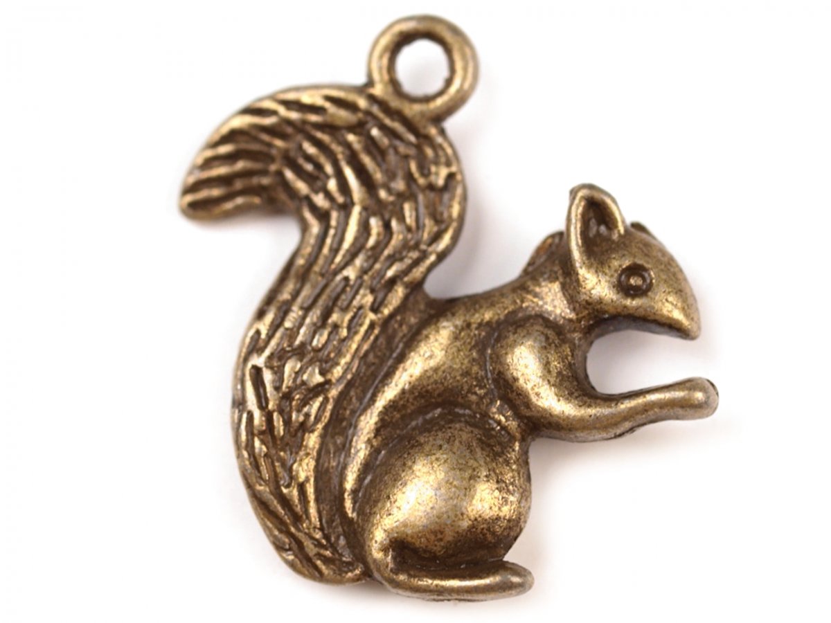 Přívěsek VEVERKA 20x20mm