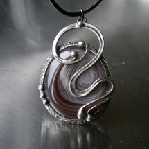 Náhrdelník Nice  (achát)