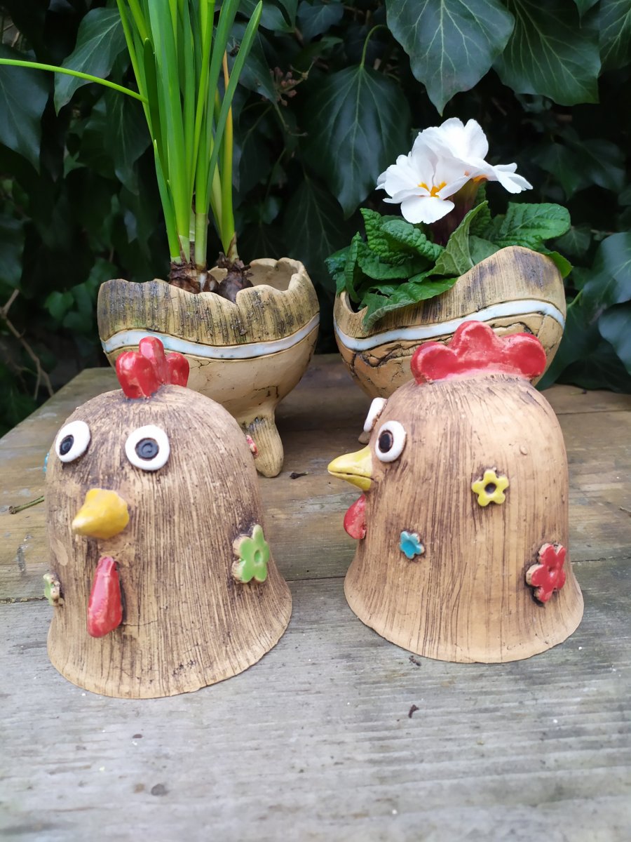 Keramická slepička