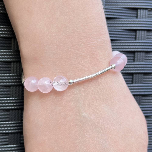 Minerální náramek (Růženín) 18 cm