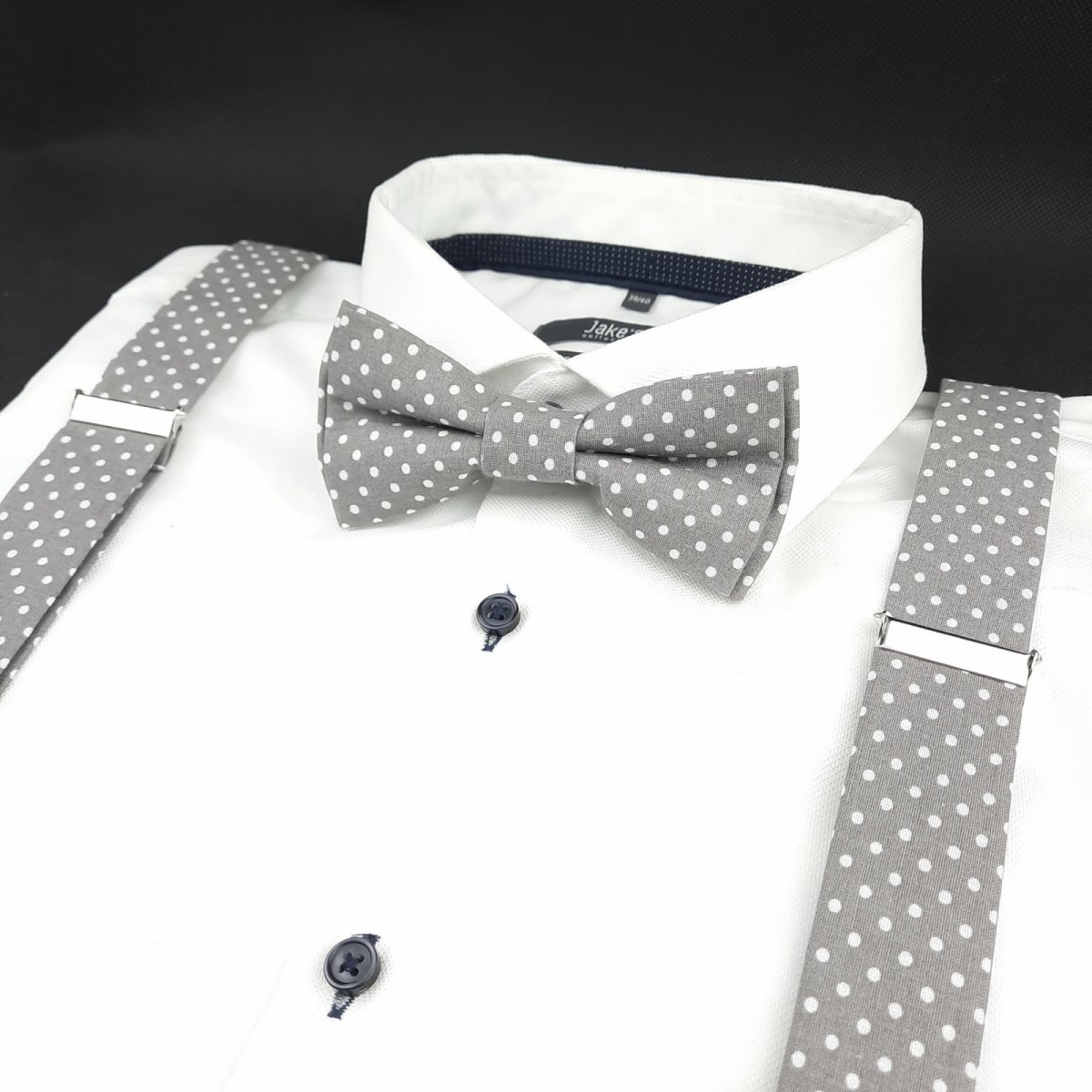 Set Motýlek a Šle - šedý