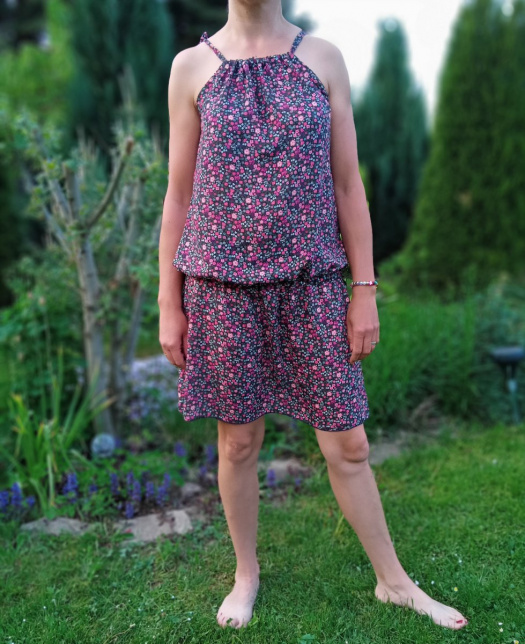 Letní šaty kytičky