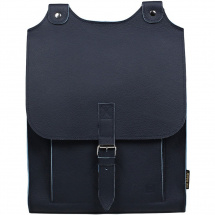 Kožený batoh - tmavě modrý (původní cena 2990,-)