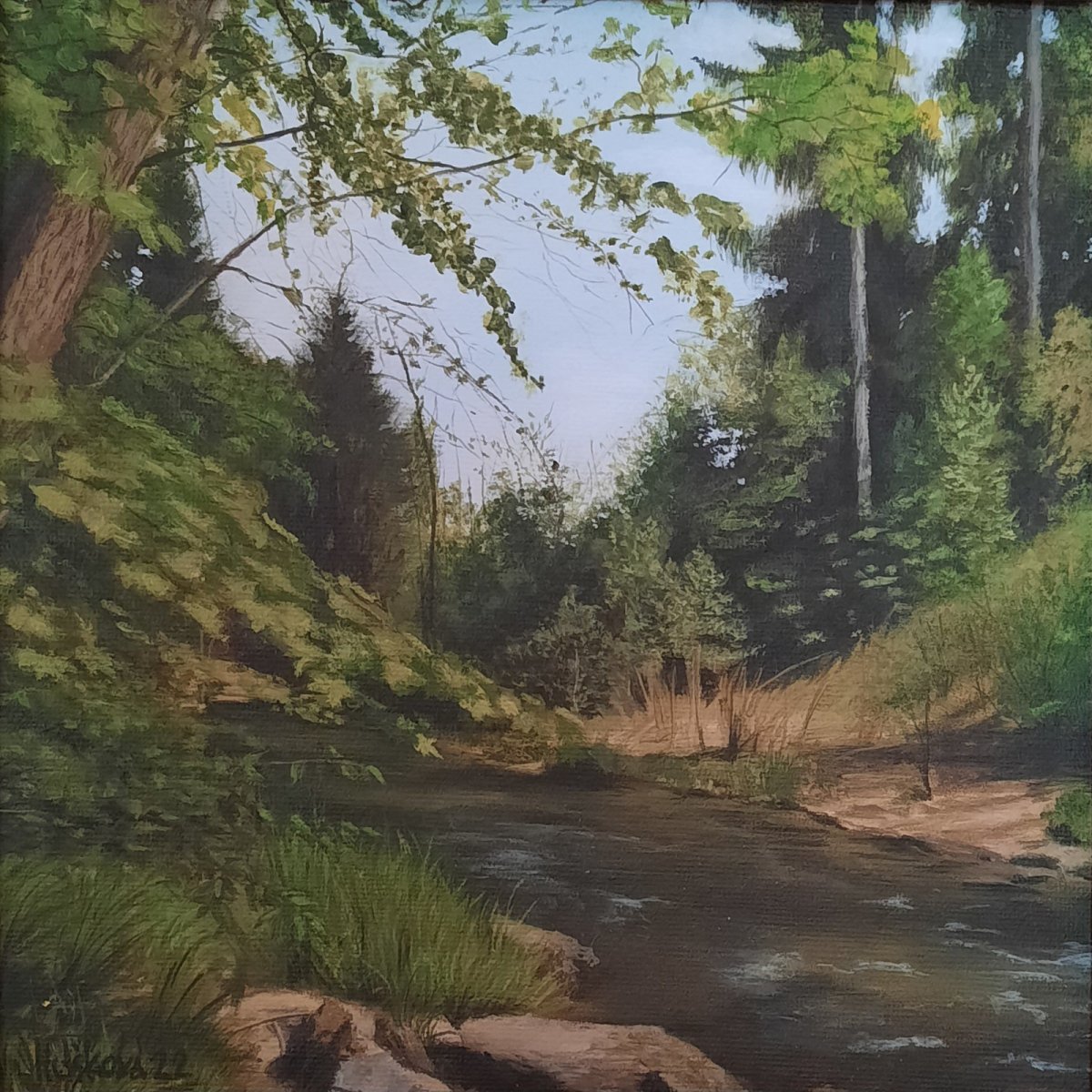 Kamenice 2022 - Malba akrylem