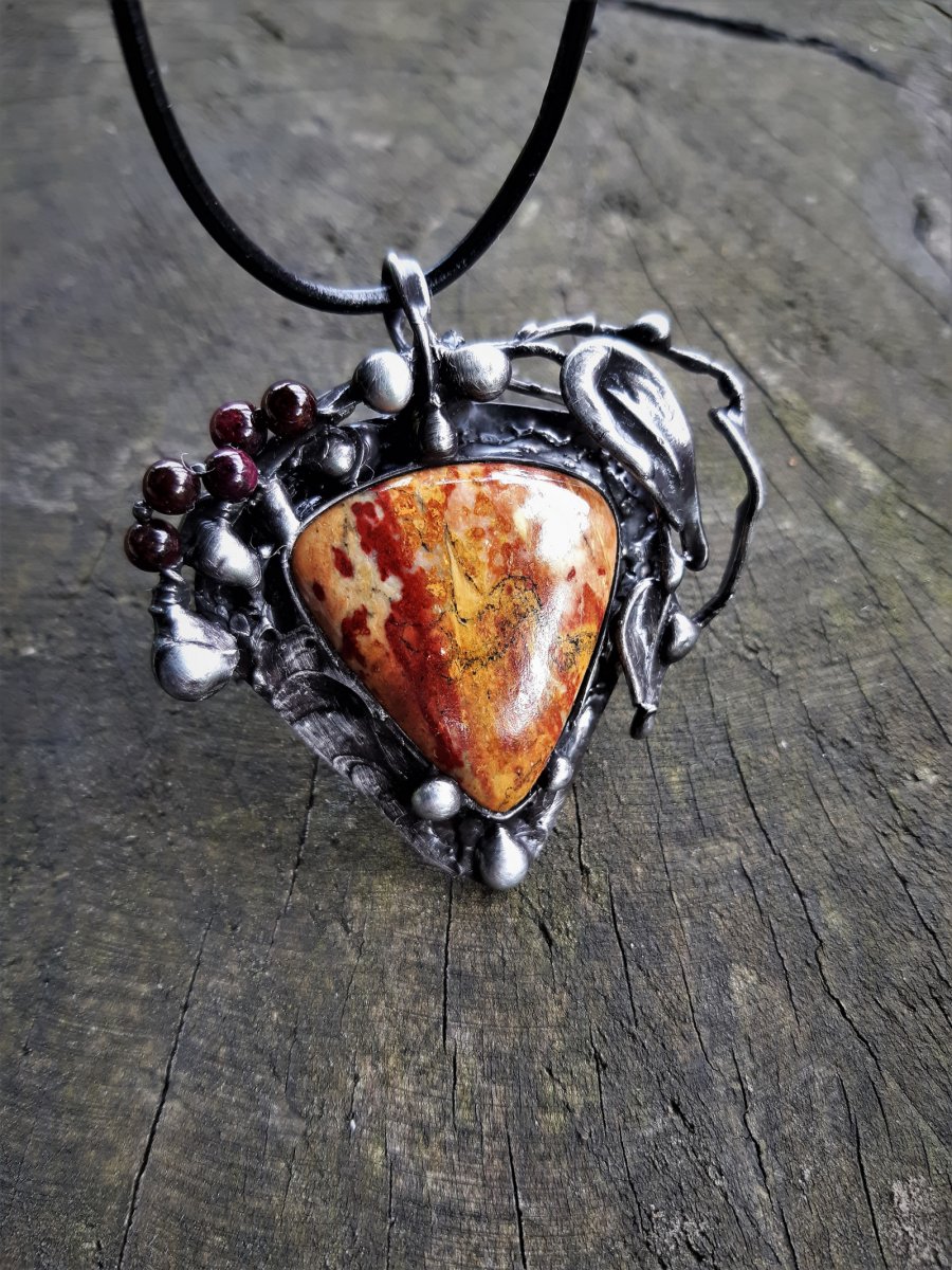 Náhrdelník "Merlot"