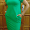Šaty s kapsami - barva zelená nebo výběr barev S - XXXL