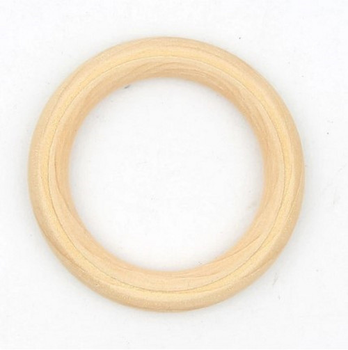 Dřevěné kroužky 25 mm - sada 5 ks
