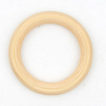 Dřevěné kroužky 25 mm - sada 5 ks