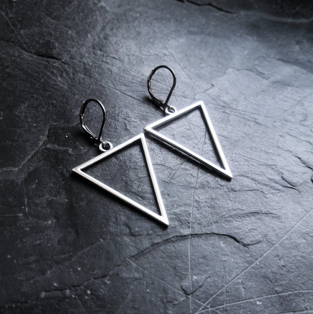 Náušice*trojúhelníky*výrazné