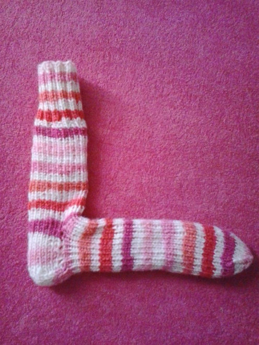 Ručně pletené ponožky - č. 7