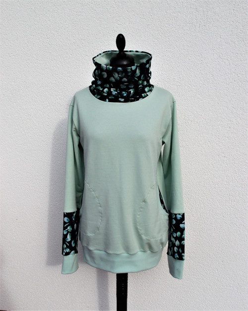 MINT A EUKALYPTUS (L) - mikina