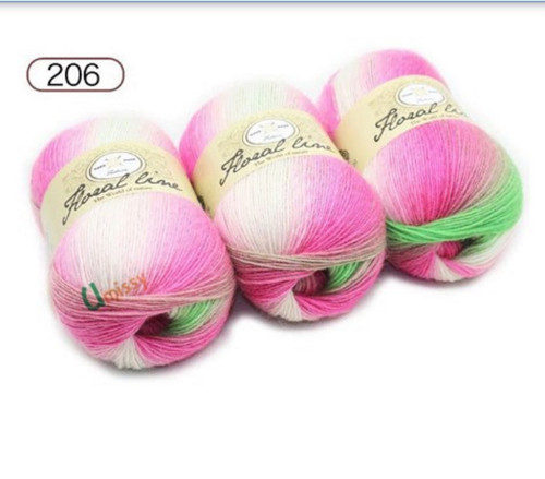 Duhová příze 100 g - 400 m