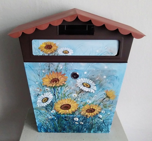  Poštovní schránky ručně malované-umělecký design
