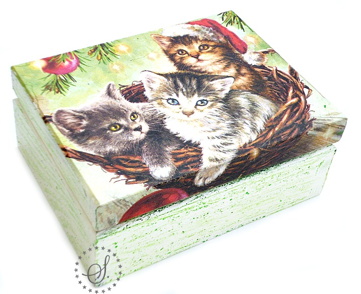 dřevěná truhlička - šperkovnice