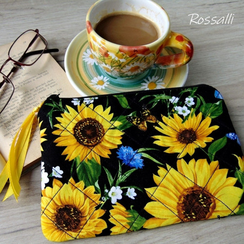 Slunečnice ... kapsička, taštička