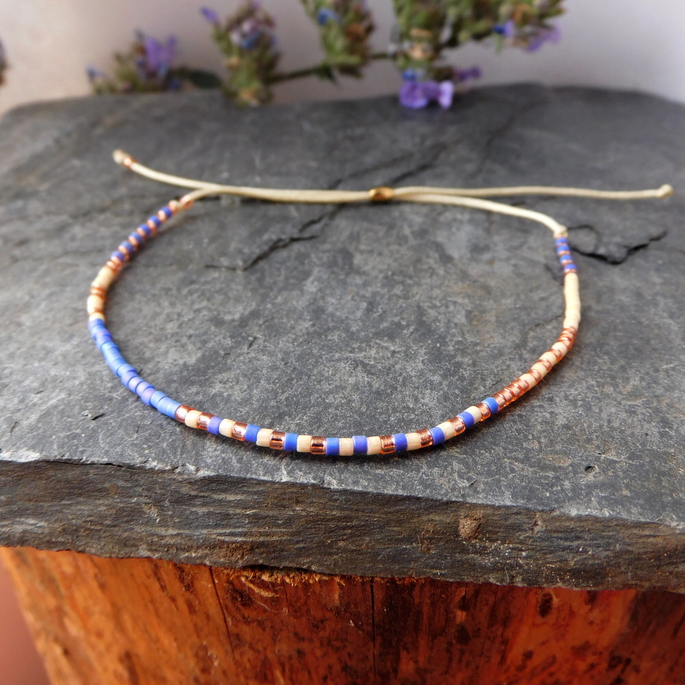 Náramek korálkový  Miyuki