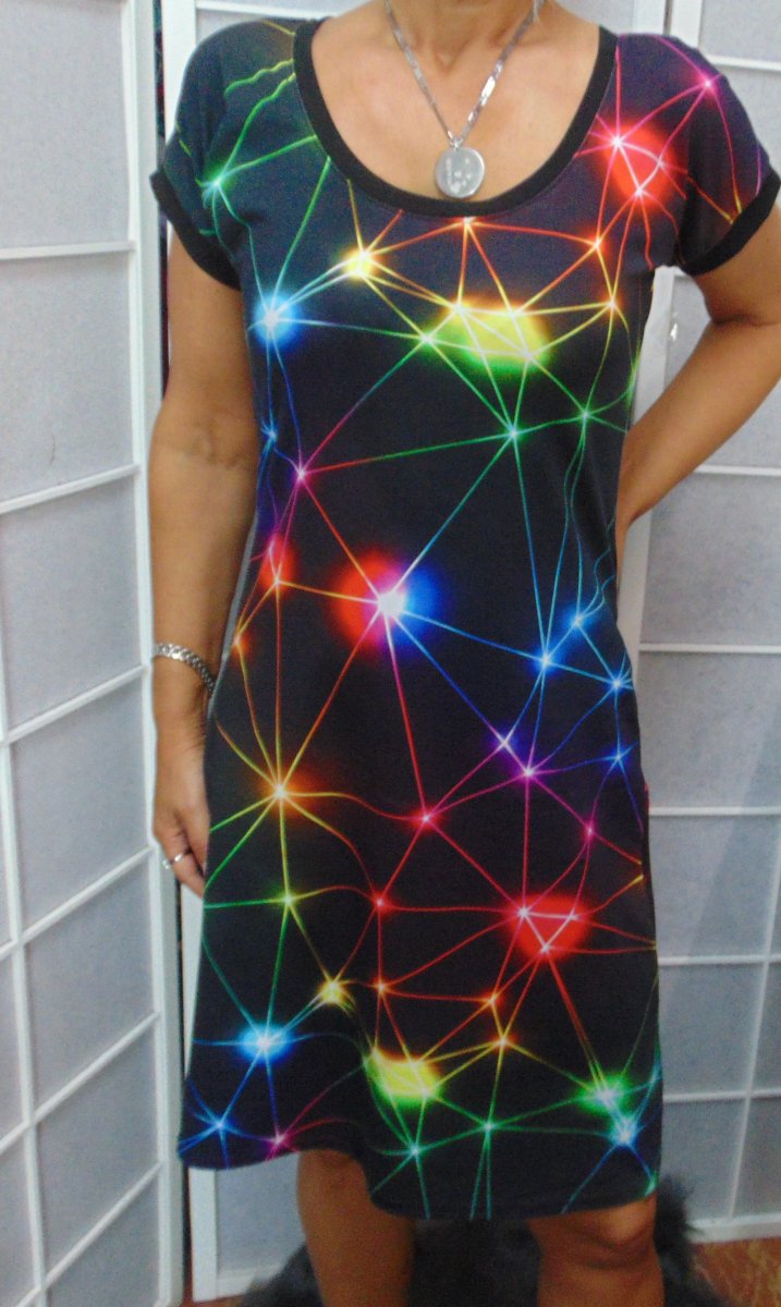 Šaty - v síti, velikost S ~ SLEVA ~