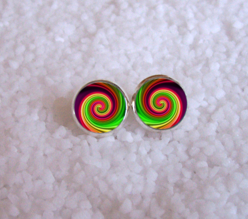 Náušnice z pryskyřice