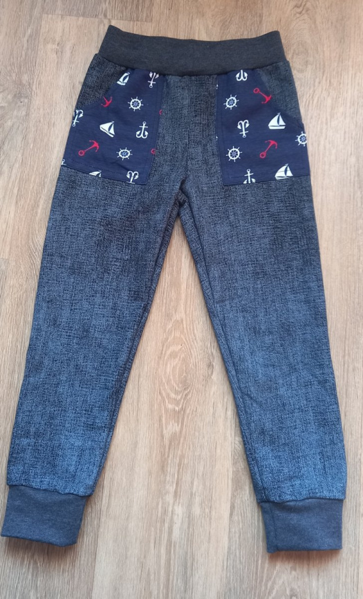 Tepláky Černý jeans, velikost 74-104