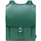 Kožený batoh - zelený
