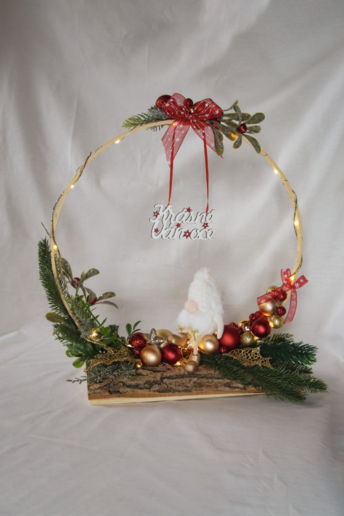 Vánoční dekorace- kruh