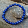 Pružný náramek lapis lazuli 6 mm