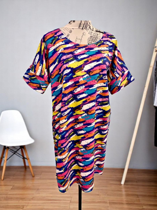 Dámské šaty Barvičky L/XL-AKCE