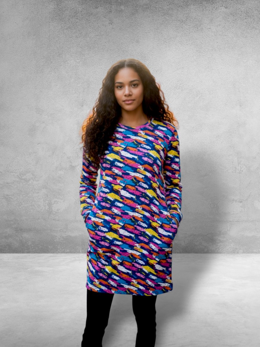 Dámské šaty Barvičky - L/XL