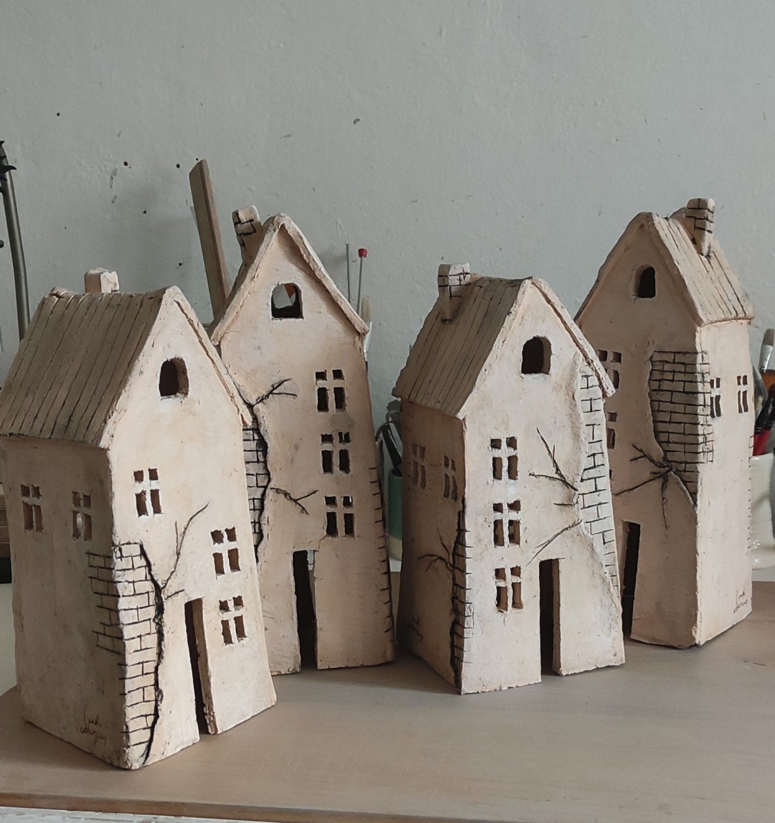 Keramický domek 35 cm