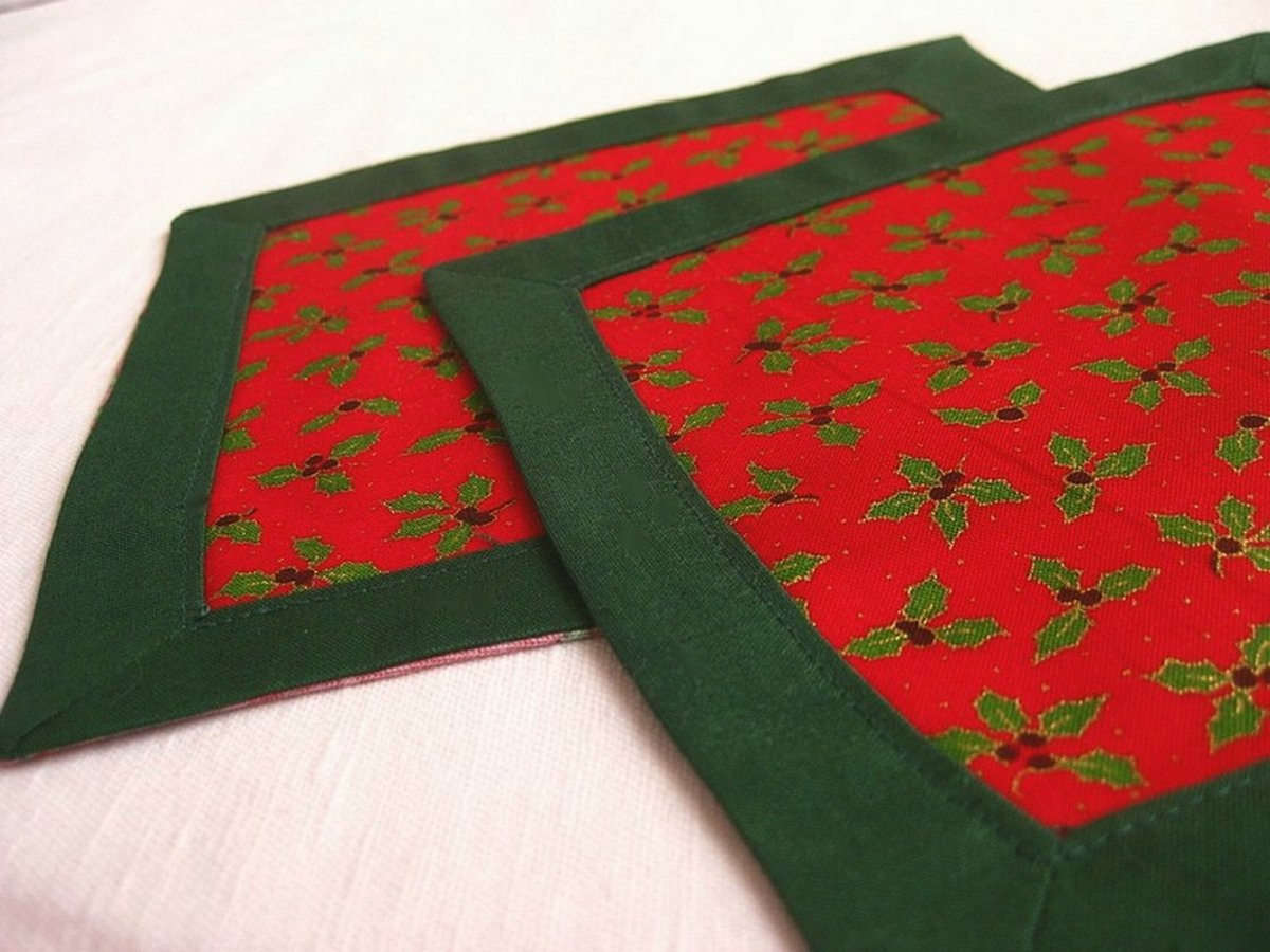 Vánoční prostírání - ubrousek