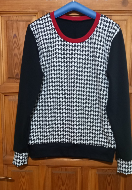 Mikina - kohoutí stopa, velikost 2XL *S*L*E*V*A*