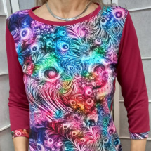 Tričko - pestrobarevné (bavlna)