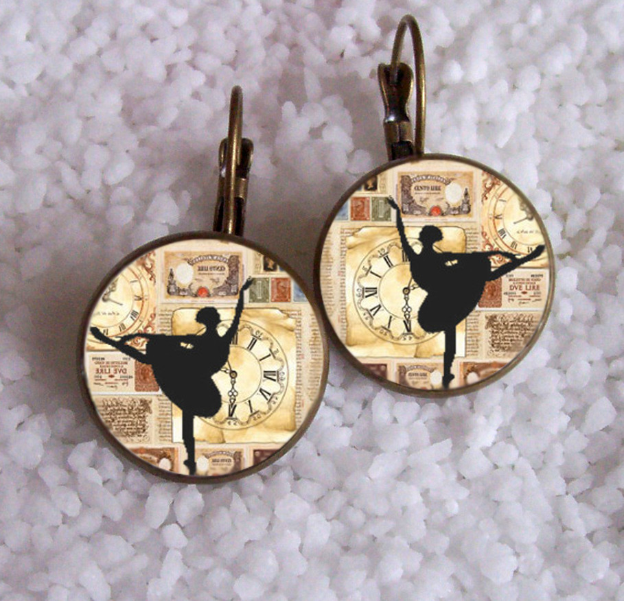 Náušnice z pryskyřice