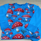 Dětské pyžamo - muchomůrky (bavlna)